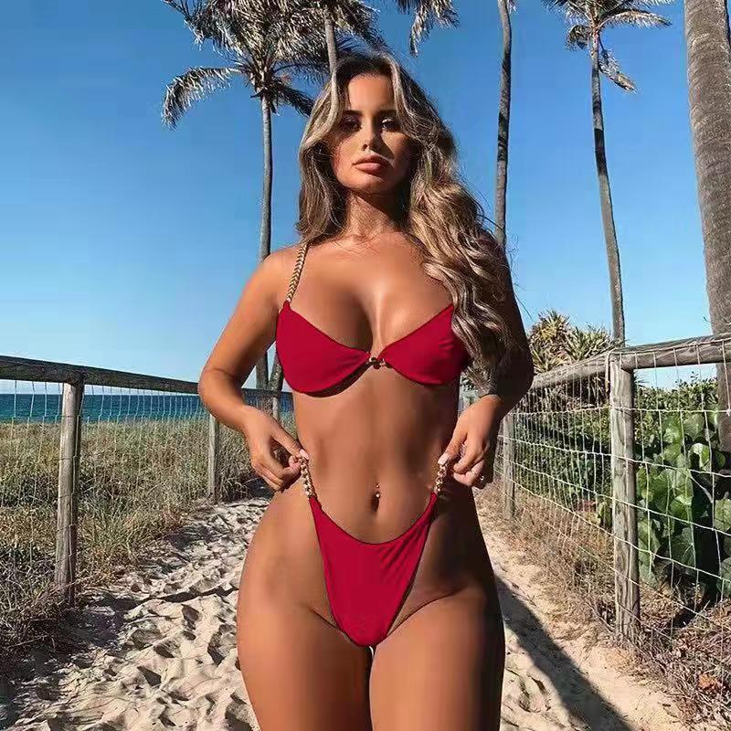 Glam Chain Bikini Set