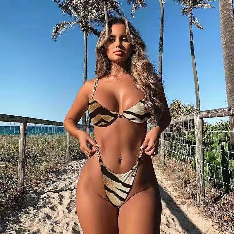Glam Chain Bikini Set