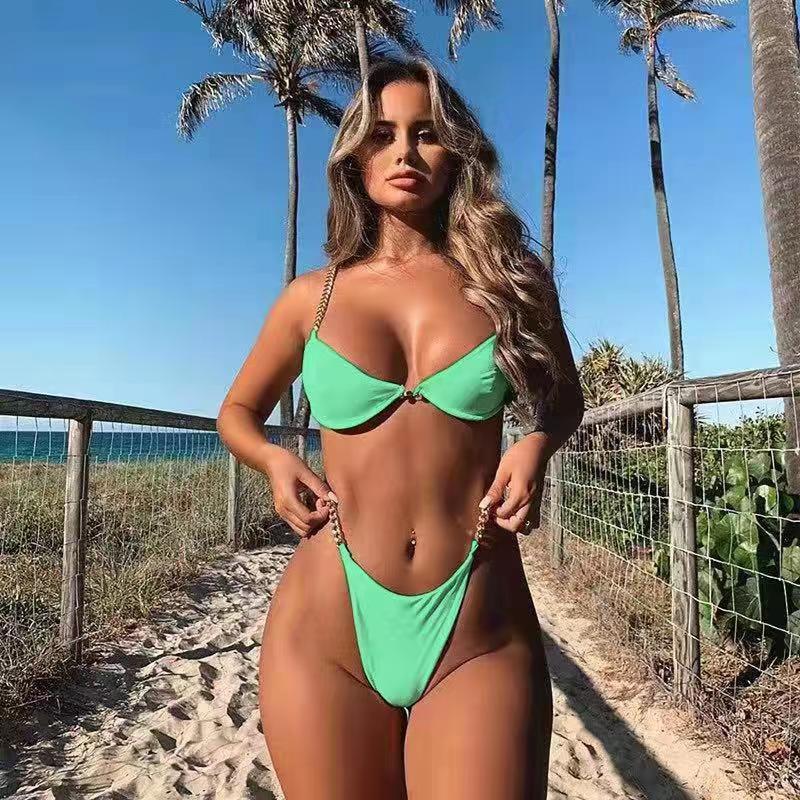 Glam Chain Bikini Set