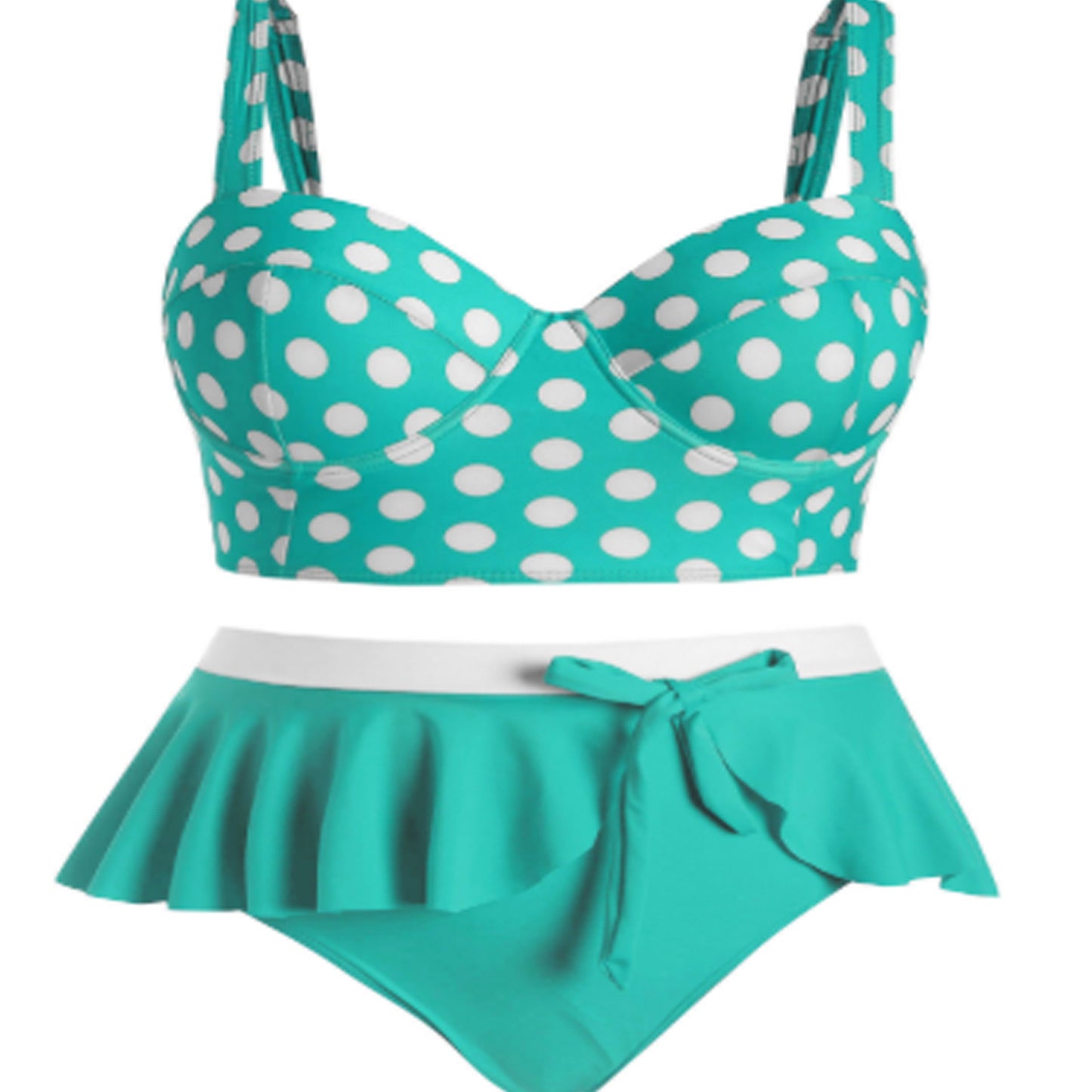 Curvy Wave Bikini Set