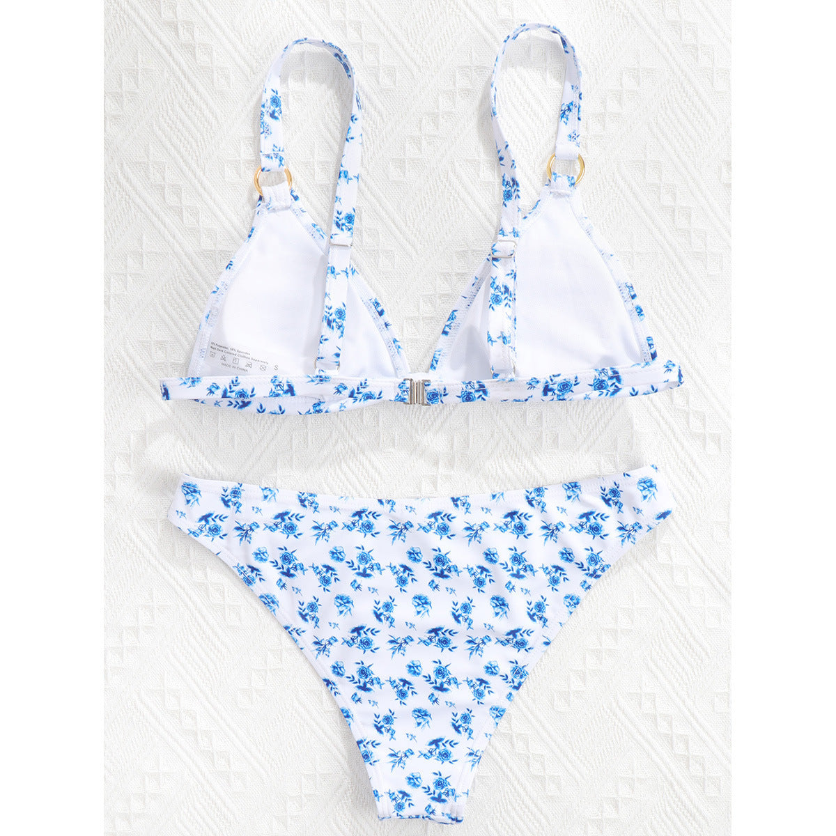Split Printed Swimwear