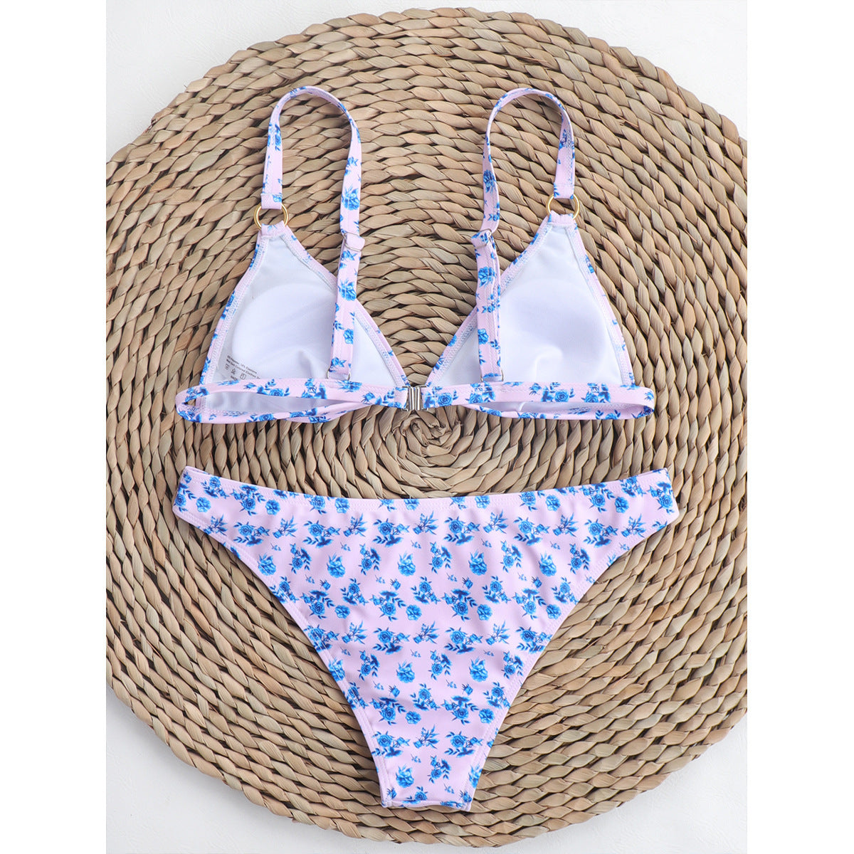 Split Printed Swimwear